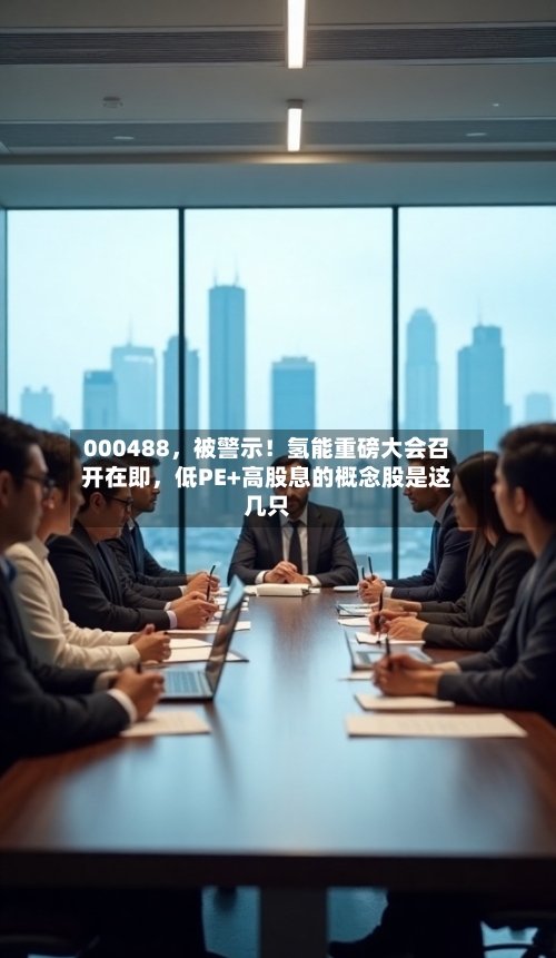 000488，被警示！氢能重磅大会召开在即，低PE+高股息的概念股是这几只-第2张图片