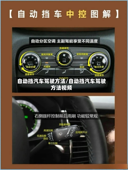 自动挡汽车驾驶方法/自动挡汽车驾驶方法视频-第3张图片