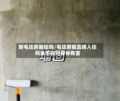 新毛坯房能住吗/毛坯房能直接入住吗会不会对身体有害