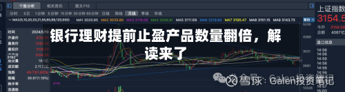 银行理财提前止盈产品数量翻倍，解读来了-第2张图片